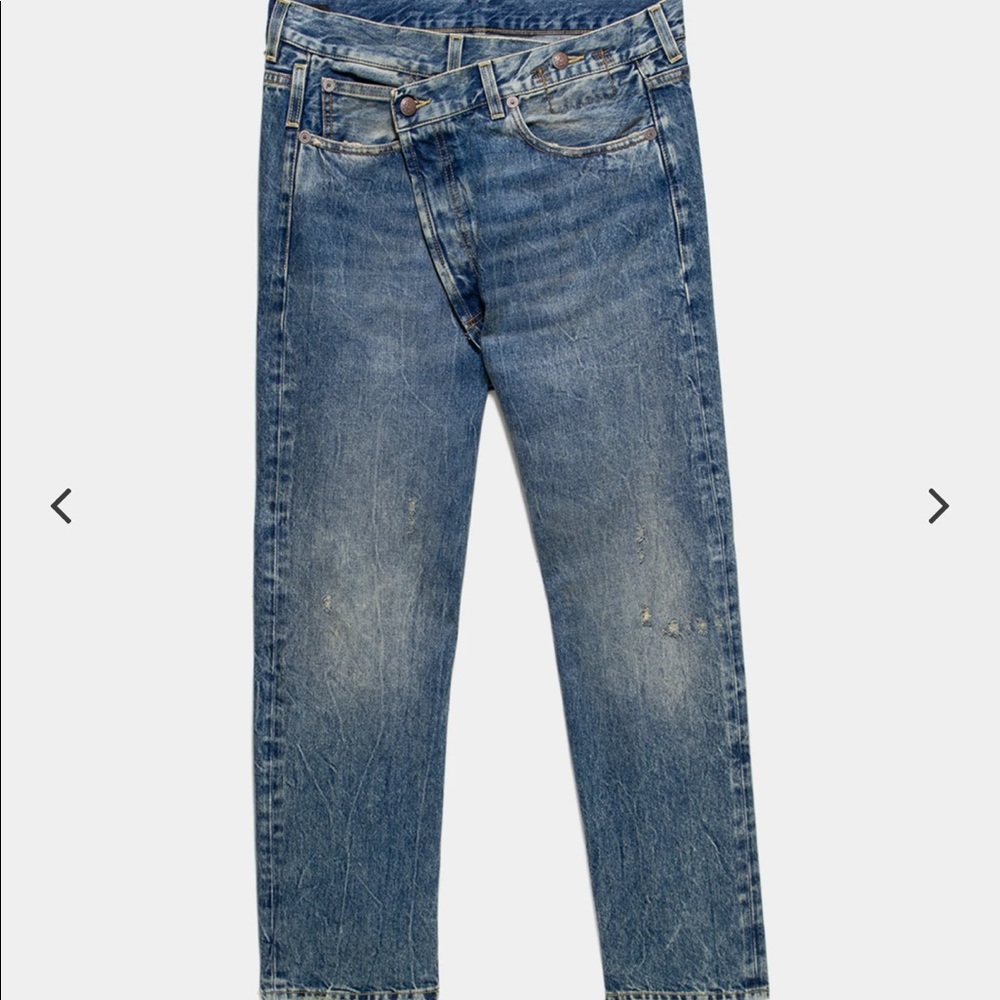 R13 Kelly Crossover jeans